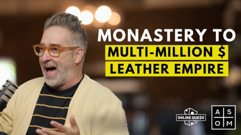 EP 69:  From Monastery Life to The Steve Jobs of Leather: Curtis Matsko of Portland Leather Goods