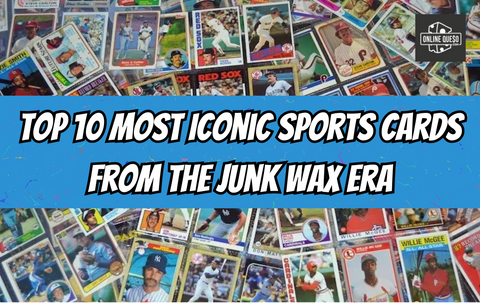 Top 10 Most Iconic Sports Cards from the Junk Wax Era