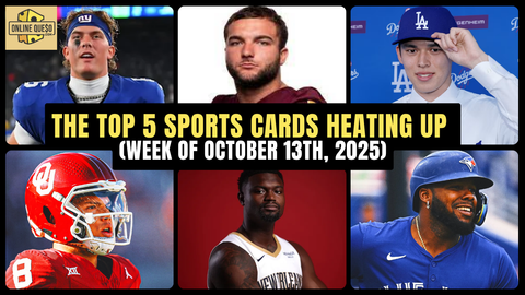 The Top 5 Sports Cards Heating Up (Week of October 13th, 2025)